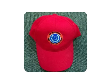 Red Brushed Cotton Cap - R 39.95
